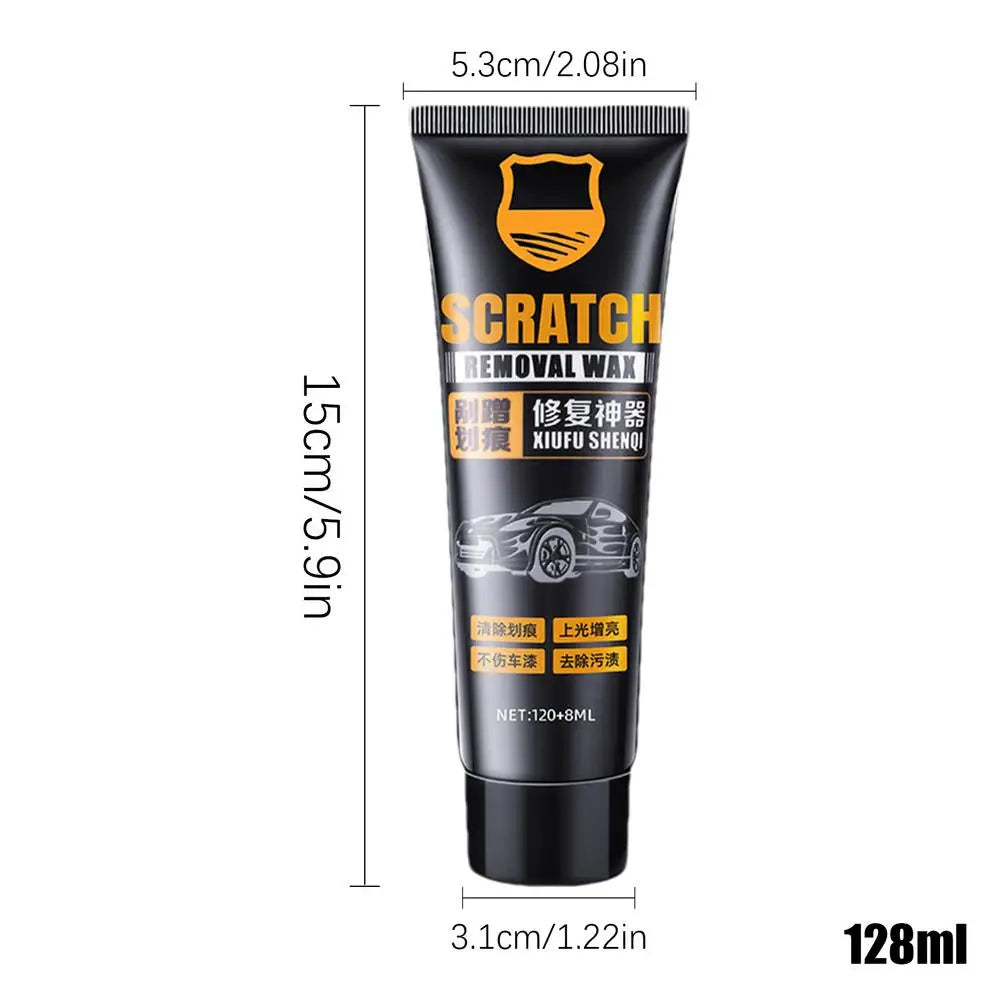 Car Scratch Repair Wax for Polishing & Restoring Paint Shine - Multi-Purpose with Sponge