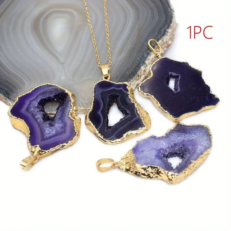Natural Healing Crystal Quartz Chakra Pendant Necklace for Women