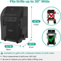 32 Inch Waterproof Gas Grill Cover for Outdoor BBQ - Weather & UV Resistant