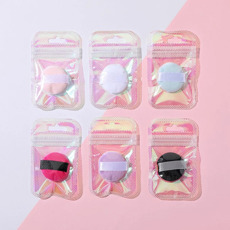 Velvet Mini Finger Puff Makeup Powder Sponge Face Concealer Blender Cosmetic Tool