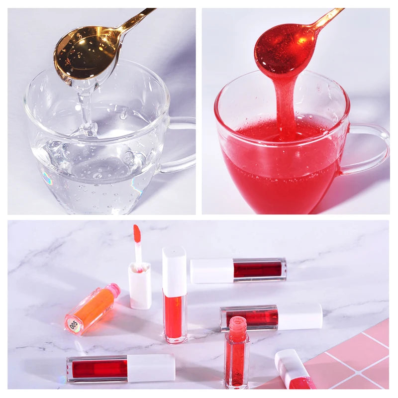 DIY Lip Gloss Making Kit - Pigment Base for Custom Gloss & Gifts