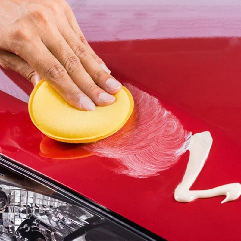 Car Waxing & Polishing Foam Applicator Pads - 50/100 pcs Soft Microfiber Sponge Set