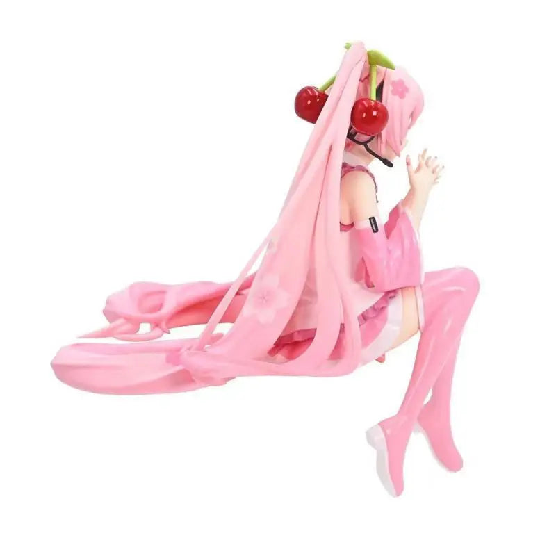 Anime Action Figure - Hatsune Miku Pink Dress PVC Collectible Toy