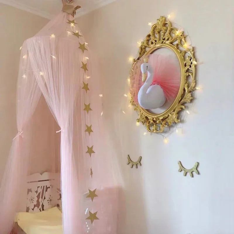 Kids Room Wall Decor Swan Doll Art Hanging for Nursery & Baby Room