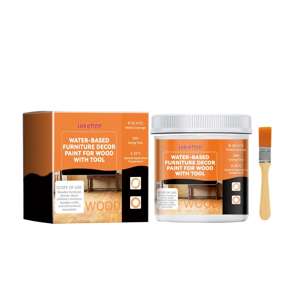 Water-Based Wood Furniture Paint - Color Changing Finish for DIY Restoration