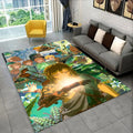 Non-Slip Cartoon Game Rug for Living Room Bedroom Playroom - Soft Floor Mat