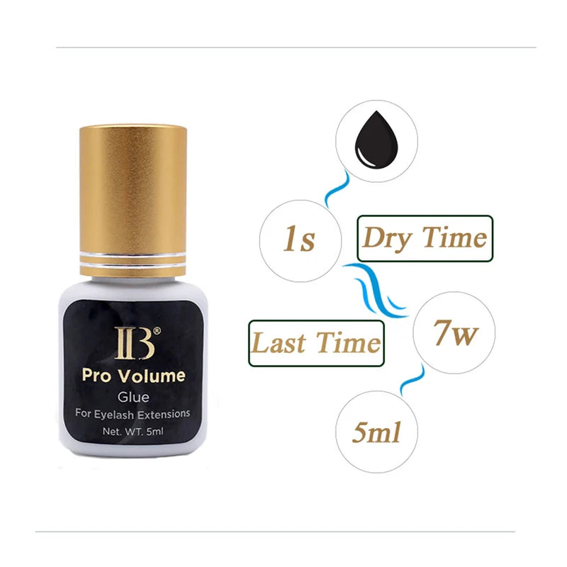 Eyelash Extension Adhesive 1S Fast Dry Long Lasting Korea Original 5ml