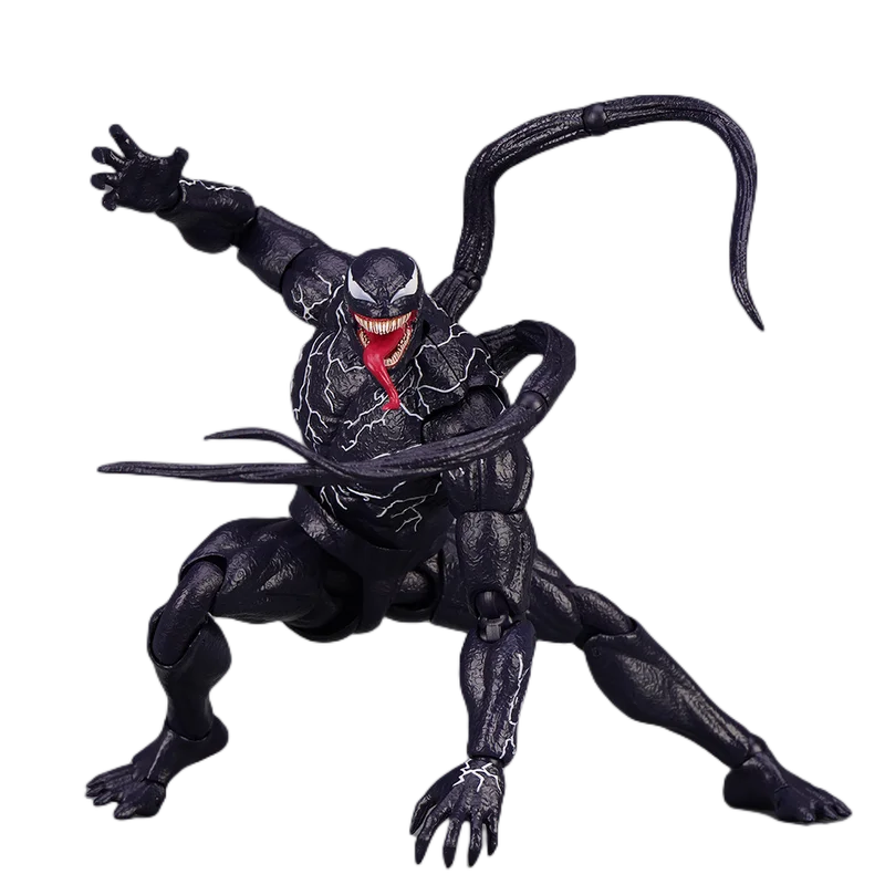 Venom Carnage Action Figure - Collectible Movable Toy Statue for Kids & Fans