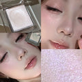Matte Shimmer Eyeshadow Powder Face Highlighter & Contour Makeup Set Waterproof Long-Lasting