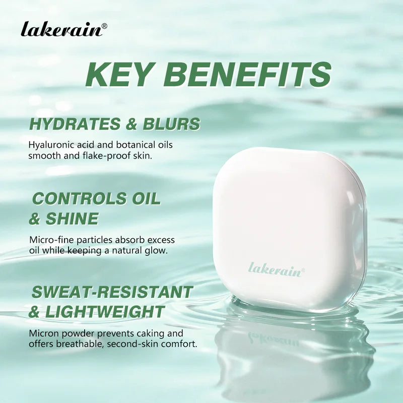 Hydrating Blurring Oil Control Powder for Matte Finish & Sweat Resistance