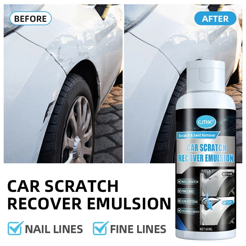 Car Scratch Remover & Paint Care Kit for Auto Body Polishing & Scratch Repair