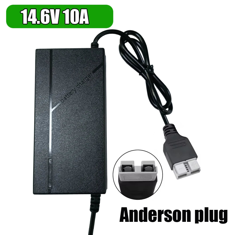 12V 10A/20A Smart Lithium Battery Charger for Lifepo4 4S Pack - Fast Charging