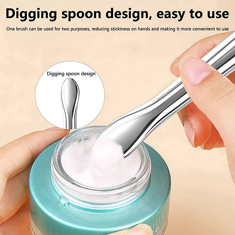 Silicone Facial Mask Brush - Soft Silicone Applicator for Face Masks & Spa Beauty Tools