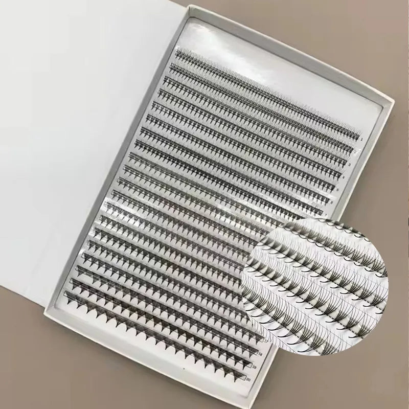 False Eyelash Extension Fans 20Line 2D 0.05/0.07mm Russian Volume Premade Lashes