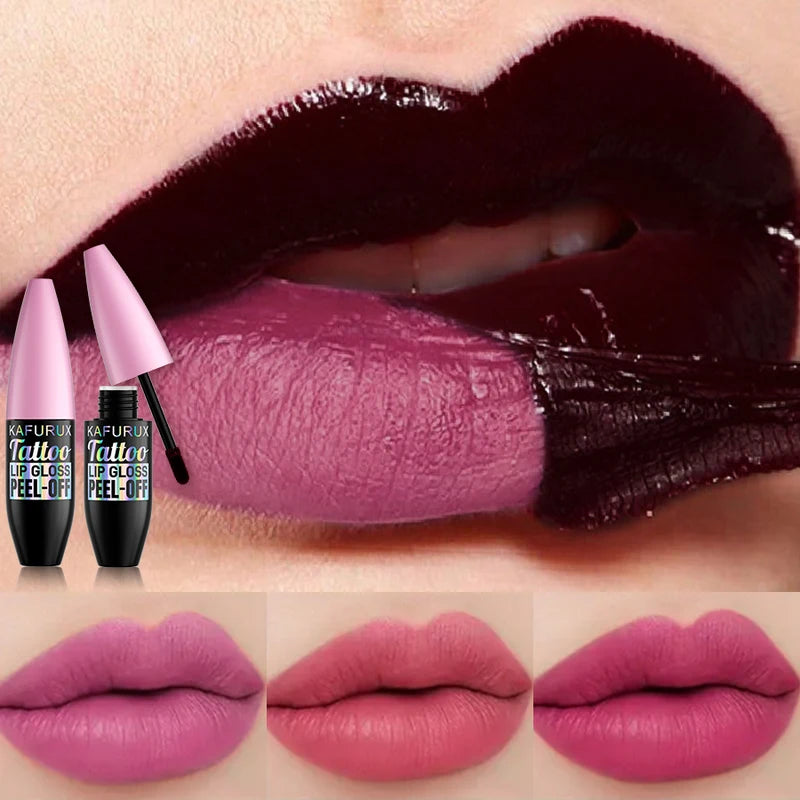 Long Lasting Waterproof Lip Gloss - Transfer-Resistant Lip Tint in Multiple Colors