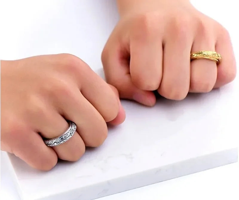 Astronomical Zodiac Ring Vintage Jewelry for Men Women - Spinner Sphere Gift