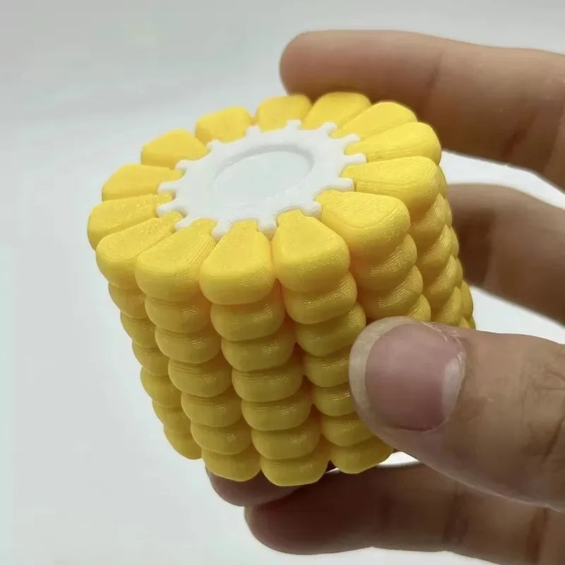 3D Corn Puzzle Stress Relieving Brain Teaser Toy - Developmental Jigsaw Game