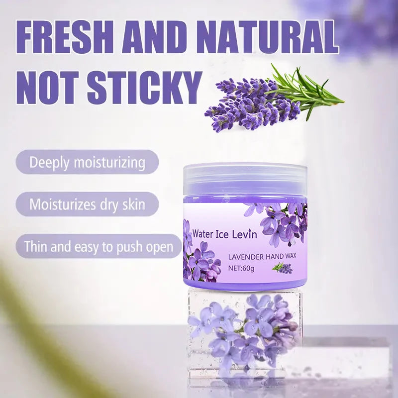 Lavender Hand & Foot Moisturizing Wax Mask - Brightening, Gentle Cleansing