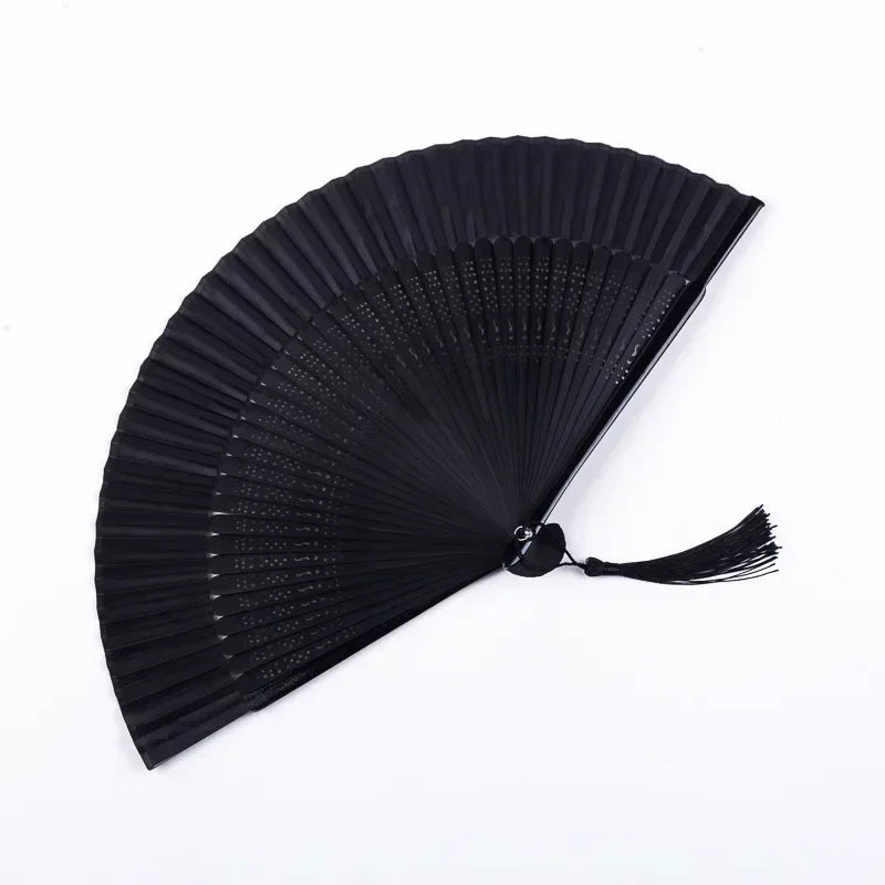 Chinese Style Folding Fan for Women - Classical Dance & Craft Accessories