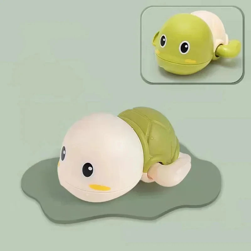 Baby Bath Toys for Children - Cute Frogs Swimming & Clockwork Bath Toys