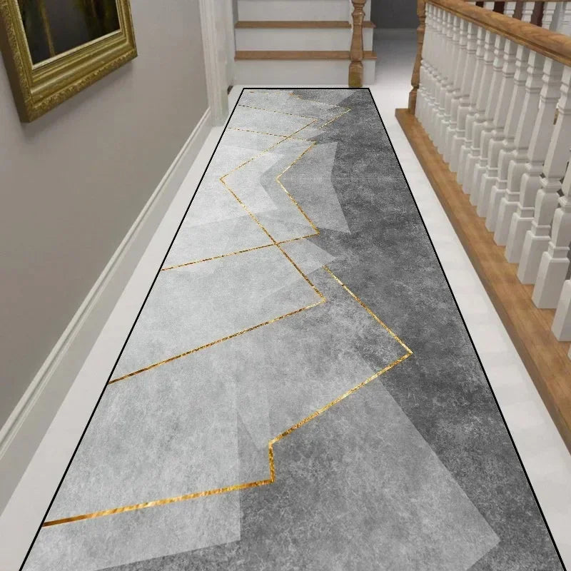 Minimalist Corridor Carpet Floor Mat - Slip-Resistant Home Decor