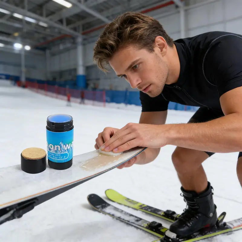 70g All-Temperature Ski and Snowboard Wax for Fast Glide & Easy Application