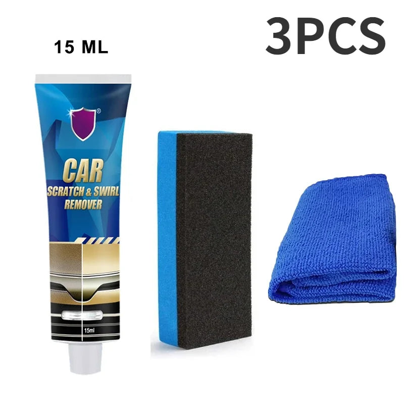 Car Scratch and Swirl Remover Kit - Auto Polishing Repair Tool for Vehicle Care