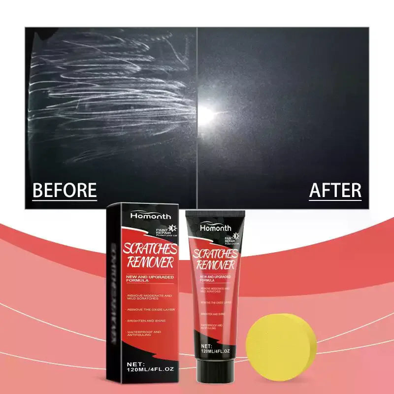 Car Paint Repair Wax - Easy Polishing & Scratch Removal for All Vehicle Types