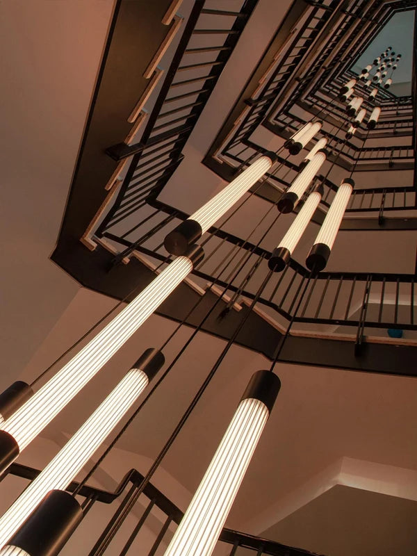 Modern LED Pendant Light Fixture for Living Room & Bedroom - Luxury Chandelier