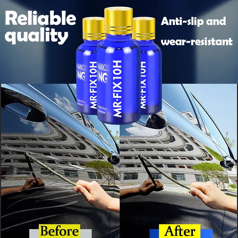 Ceramic Coating Car Wax Kit 10H Hydrophobic Liquid Glass Paint Protection