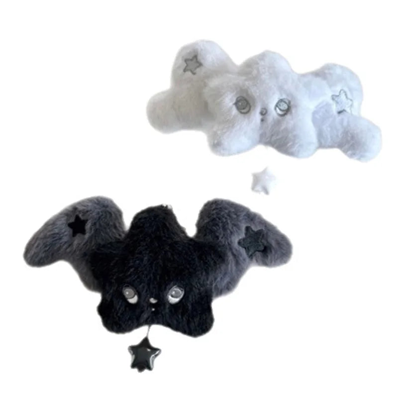 Cute Plush Doll Pendant Collection - NCT WISH Black & White Wicku King Gift