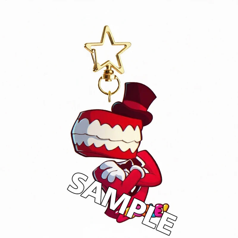 Anime Acrylic Keychain 5cm Backpack Pendant Cartoon Festival Gift