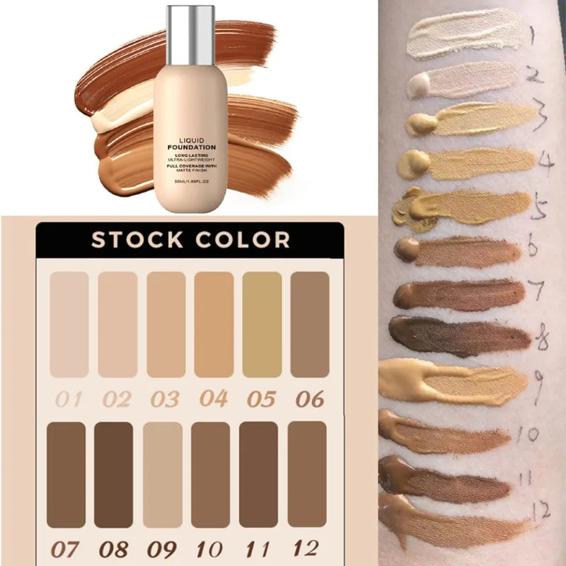 Vegan BB Cream Foundation Long Lasting Face Makeup Wholesale Custom Logo