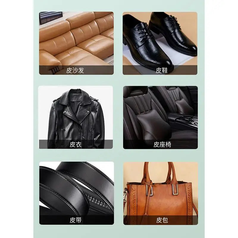 Leather Paint for Shoe & Sofa Repair 50ml - Color Change & Restoration
