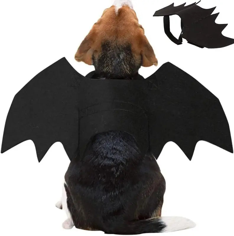 Pet Cat Dog Bat Wings Costume Role Play Accessory Halloween Cosplay