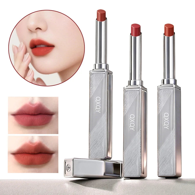 Waterproof Long Lasting Lip Gloss - Natural Matte Light Mist Cloud Lipstick for Women