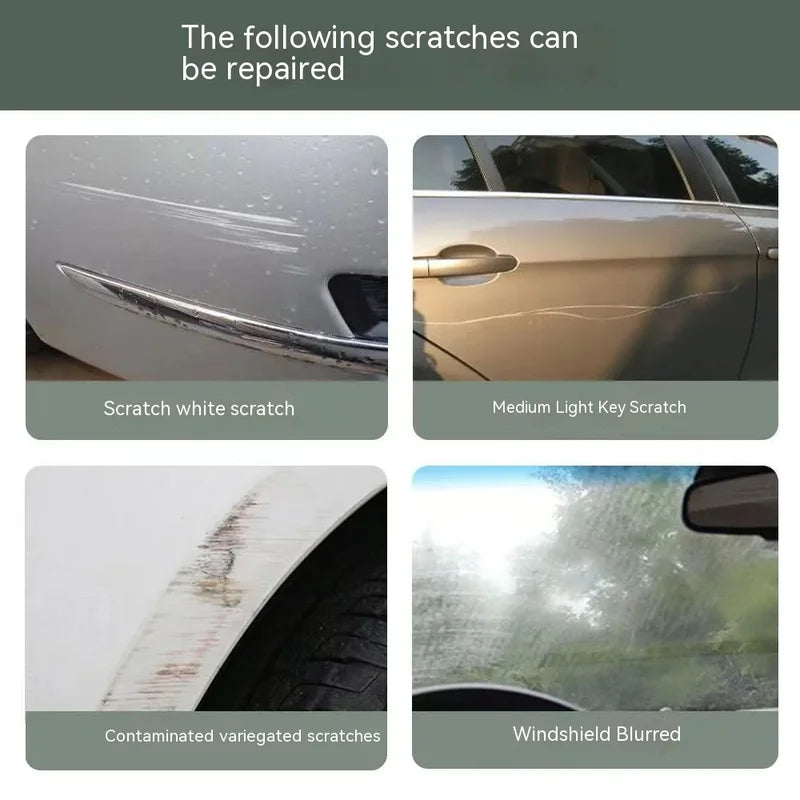 Car Scratch Remover Polisher Machine for Buffing & Waxing - Adjustable Speed Mini Electric