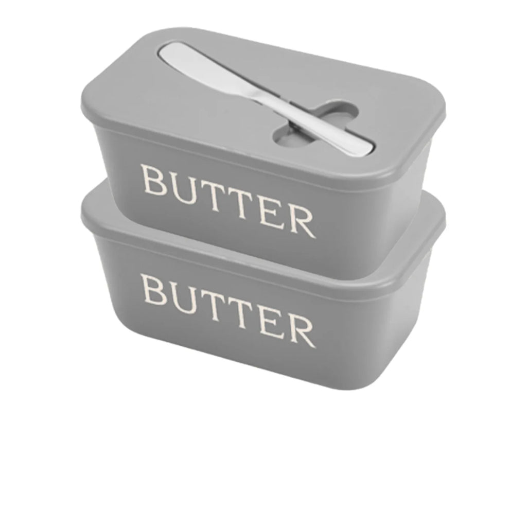 Butter Storage Box with Knife - Sealed Cheese Butter Dish for Tableware