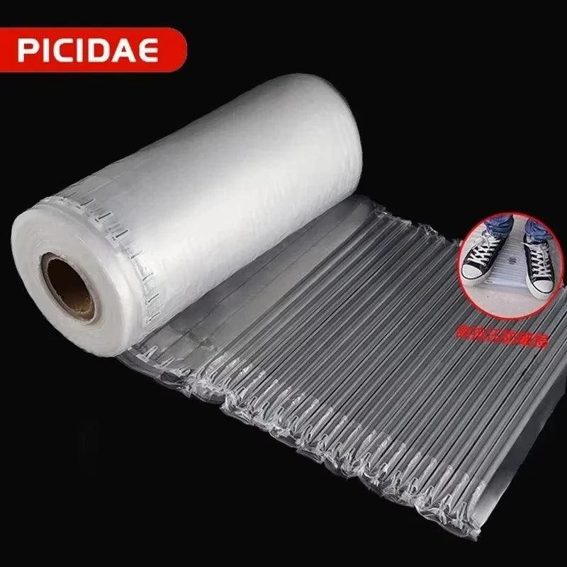 50M Air Column Bubble Wrap Roll Shockproof Packaging Film for Shipping