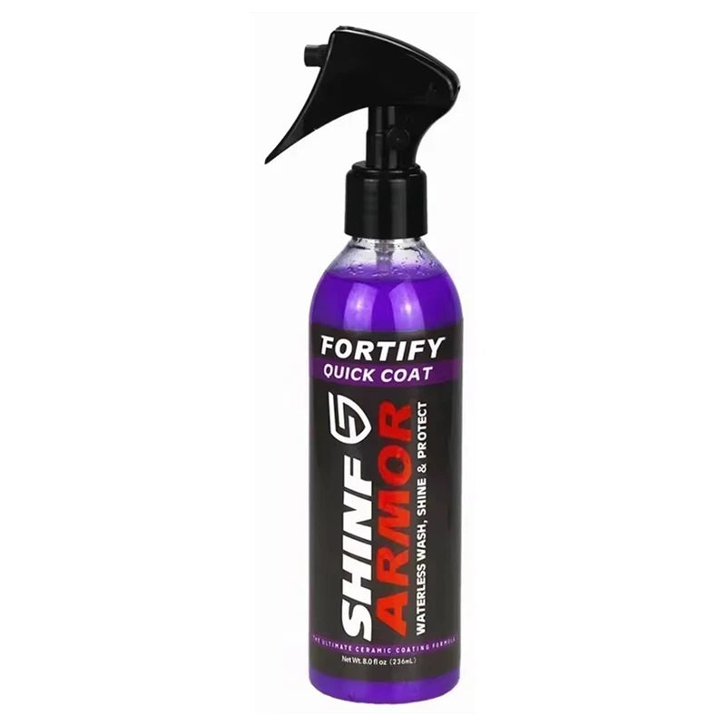 Ceramic Coating Car Wax Spray Waterless Wash & Hydrophobic Top Coat