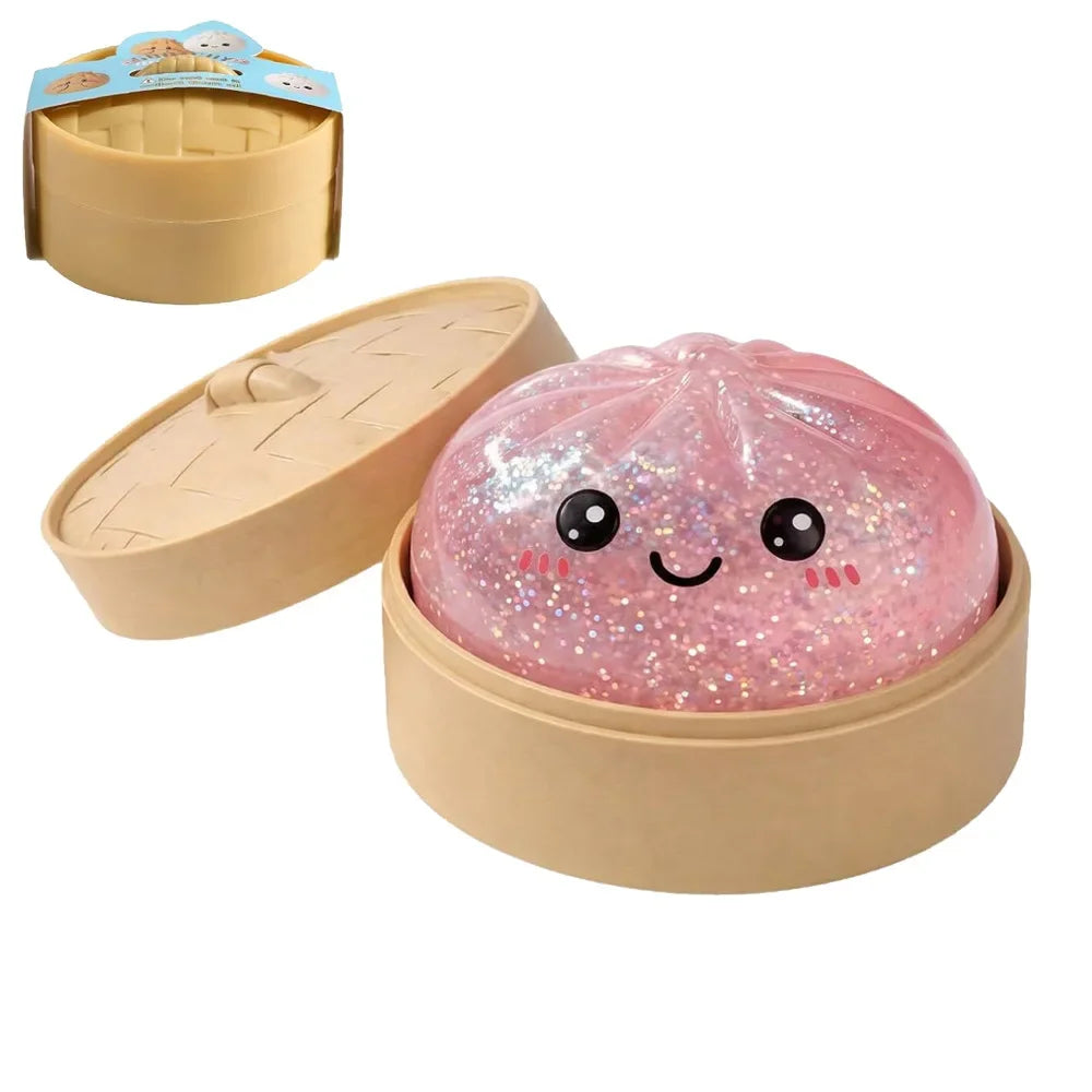 Ocean Ghost Dumplings Squishy Toy Set - Soft Fidget Stress Relief Toys
