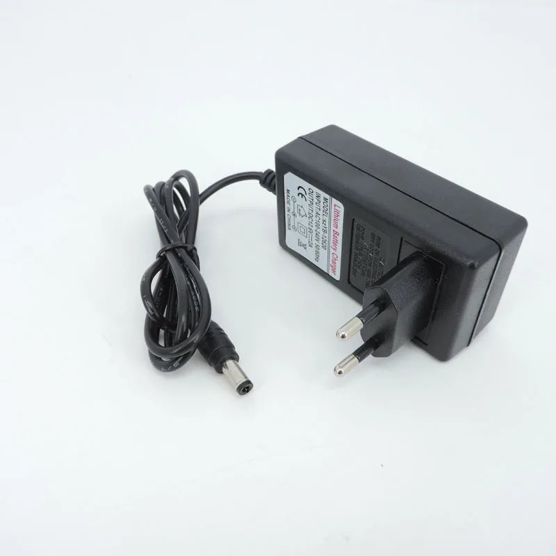 12.6V 1A 2A Power Wall Charger Adapter for Lithium Batteries EU US UK Plugs