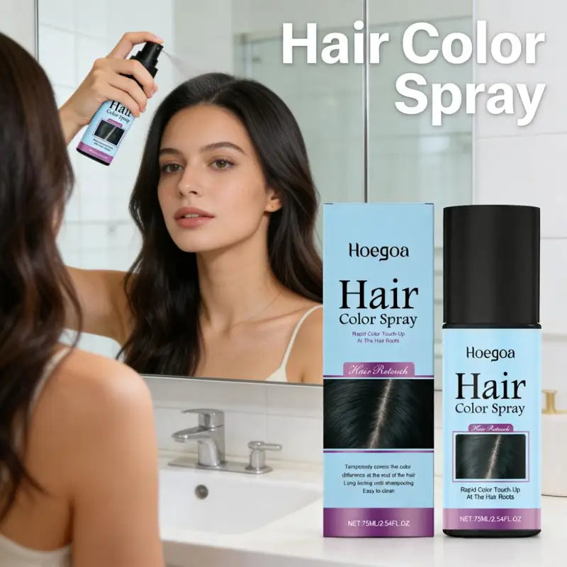 Temporary Hair Color Spray Washable Non-Sticky for Halloween Cosplay & Costume