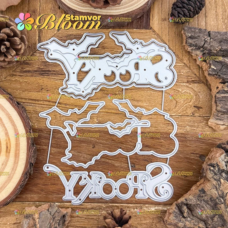 Halloween Bat Metal Cutting Dies for Scrapbooking & Embossing