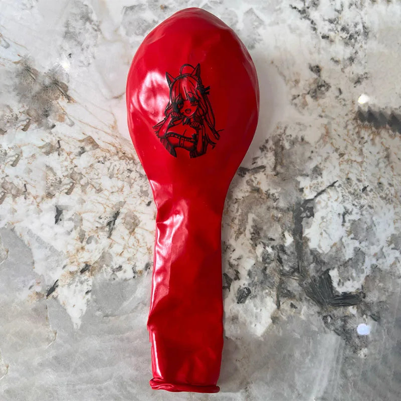Large 32-Inch Anime Printed Latex Balloons for Birthday and Wedding Decor
