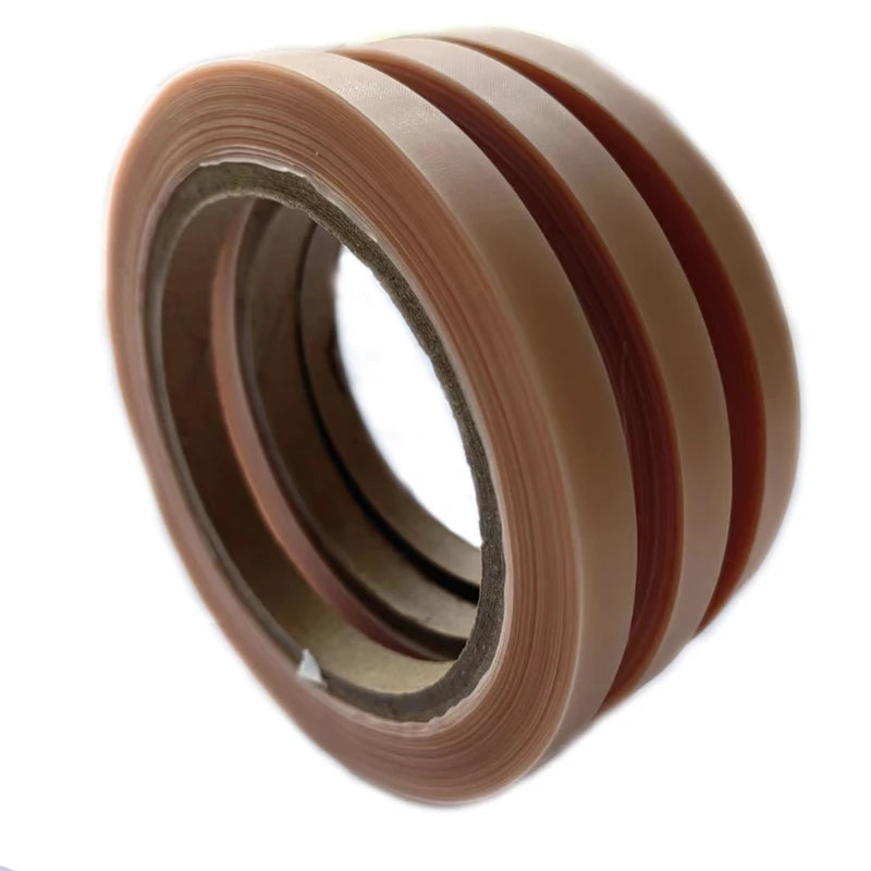 Hair Extension Tape Skin & Brown PU Glue Strips 1.0cm - Hair Extension Accessories