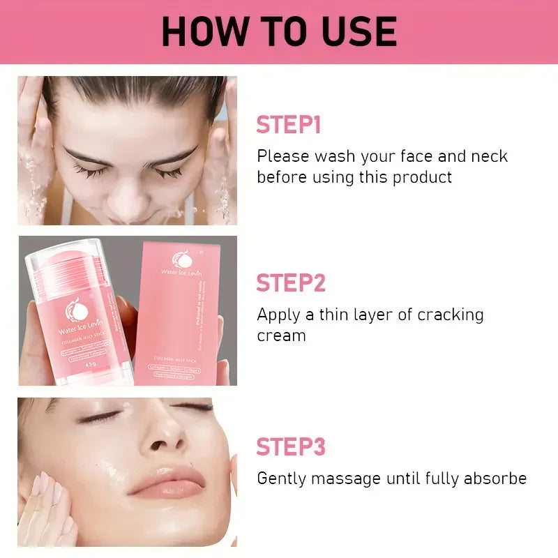 Face and Neck Cream Stick - Skin Tightening & Wrinkle Repair for All Skin Types