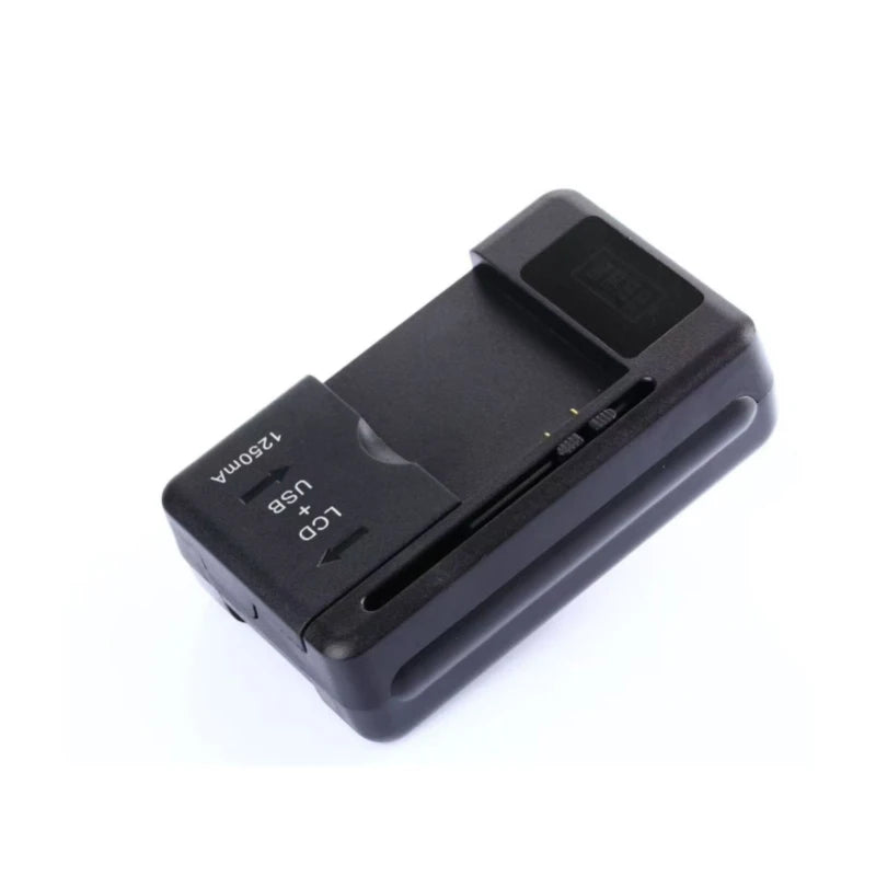 Universal 2-in-1 LCD Battery Charger for Mobile Phones 32-55mm Screen USB US/UK/EU Plug