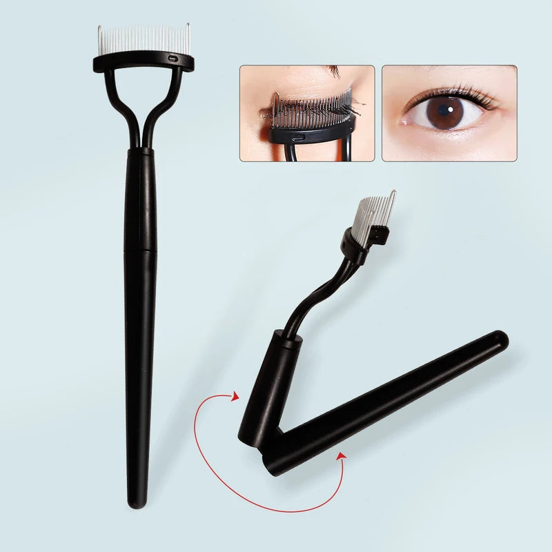8/14PCS Eyelash Tool Set with Eyelash Curler - Stainless Steel, All Eye Types