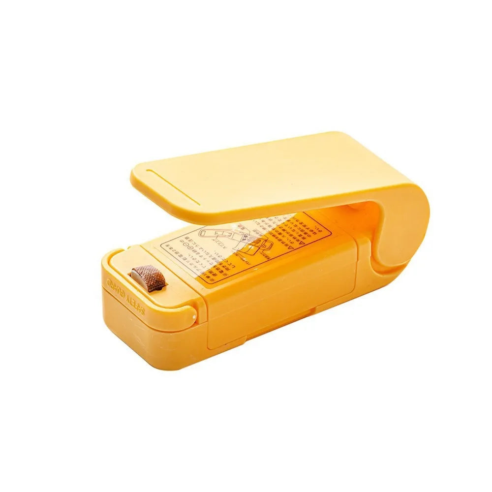 Mini Bag Sealer Machine for Food & Plastic Bags - Thermal Plastic Sealer